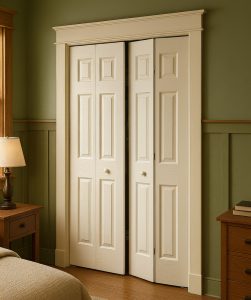 Textured Bifold Door