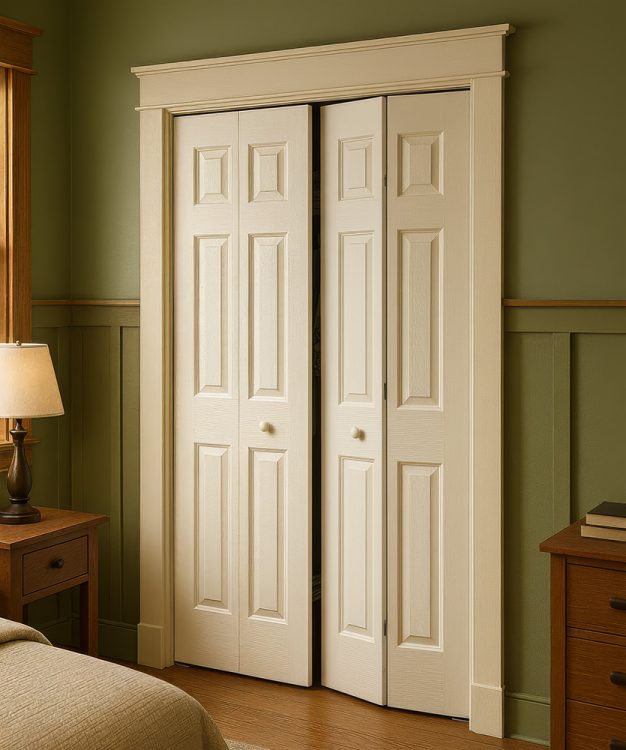 Textured Bifold Door