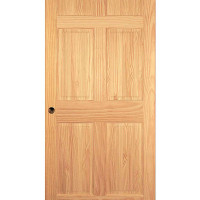 6 panel pine door
