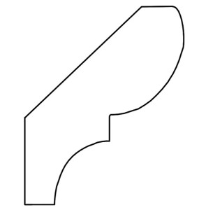 1-3/4 bed moulding