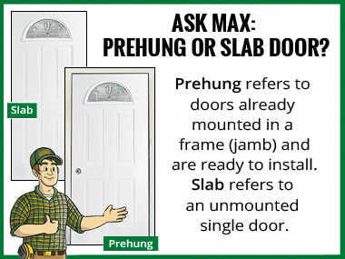 Prehung vs Slab Door