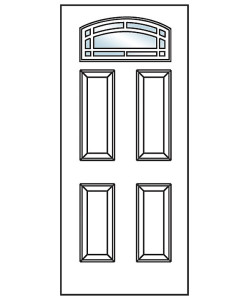 Prairie exterior door