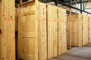 Prehung wood interior doors