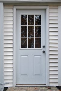 9 Lite exterior door