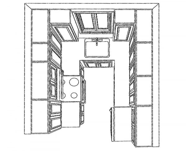 L Shaped Modular Kitchen Cabinet Interior  Kolkata Furniture