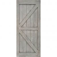 Knotty Pine Grey K-Barn Door