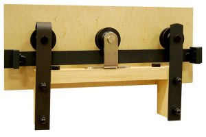 Barn door hardware kit