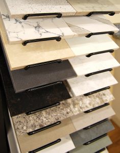 Silestone Quartz countertop samples