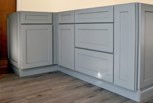 Stone Harbor Gray kitchen cabinets