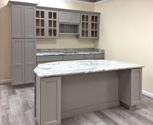 Stone Harbor Gray kitchen cabinets