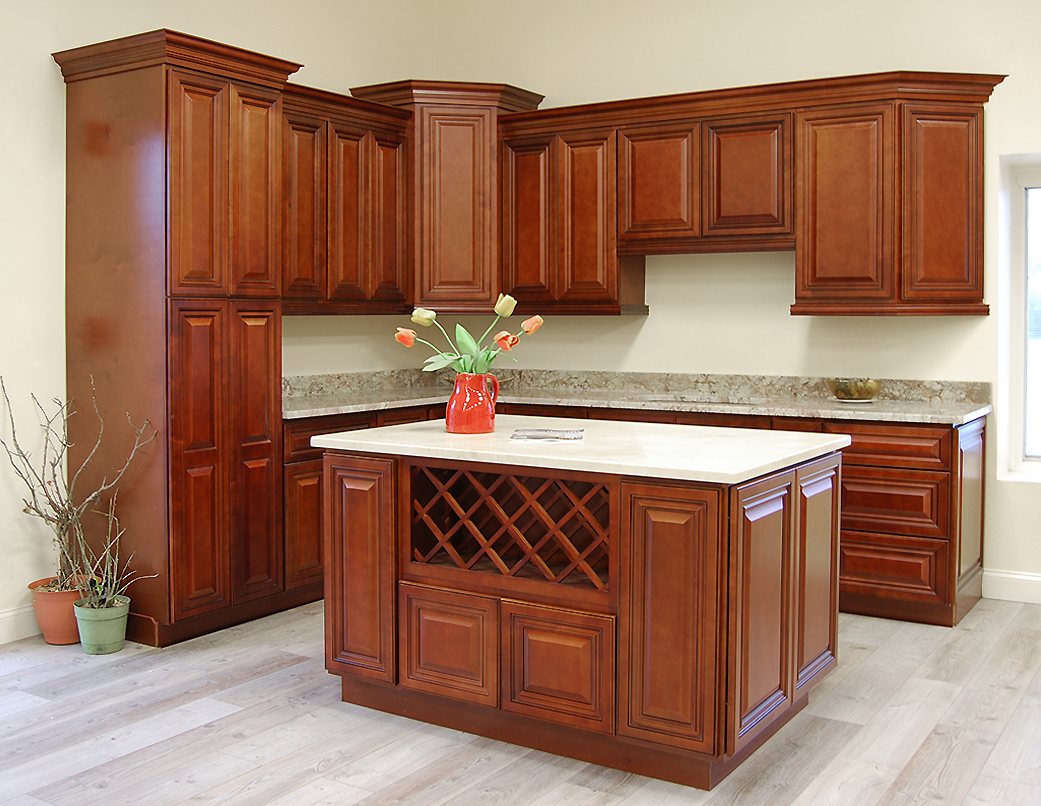 Grand Reserve Cherry Kitchen Cabinets Builders Surplus