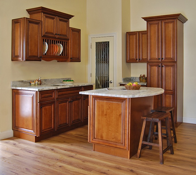 Sedona Chestnut Kitchen Cabinets - Builders Surplus
