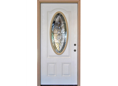 Jamestown Oval Glass Door - Builders Surplus