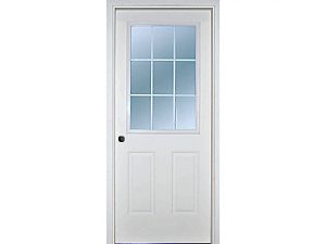 9 Lite Exterior Door - Builders Surplus
