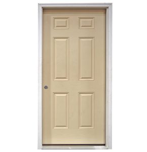 6 Panel Fiberglass Exterior Door