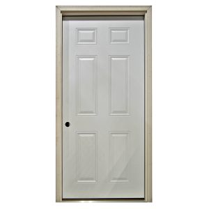 6 Panel Steel Exterior Door