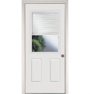 Mini Blinds Fiberglass or Steel Door