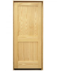 2 Panel Shaker Pine Door