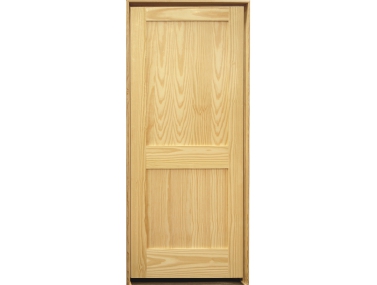 2 Panel Shaker Pine Door