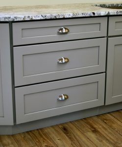 Stone Harbor Gray cabinets