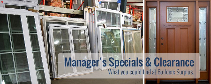 manager specials