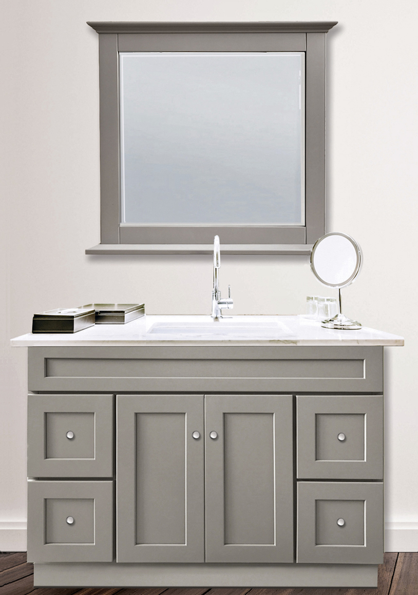 Stone Harbor Gray Bathroom Vanity Builders Surplus