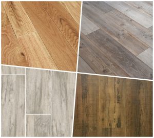 Flooring collage