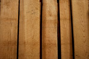 Red Oak rough hardwood boards