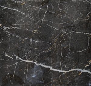 12x12" Noir St.Laurent Marble Tile