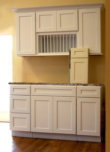 Arcadia White Kitchen Cabinets