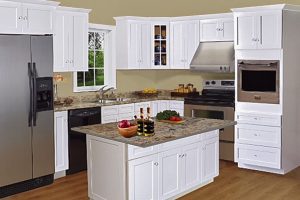 Arcadia White Kitchen Cabinets