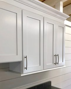 Arcadia White kitchen cabinets