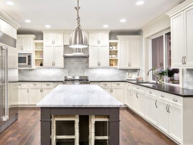 Arcadia Linen Kitchen Cabinets