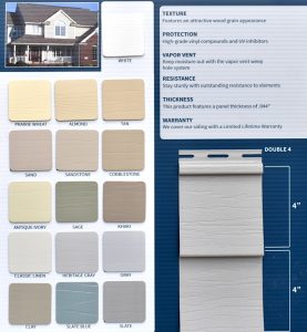 Vinyl Siding colors