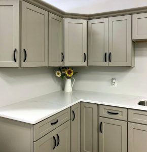 Stone Harbor Grey Kitchen Cabinets
