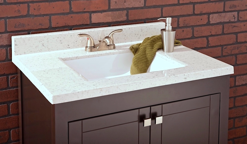 Bath Vanity Tops Builders Surplus, Bathroom Vanity Tops With Sink Menards