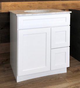 Arcadia White bath vanity