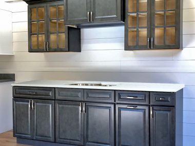 New Castle Gray Kitchen Cabinets