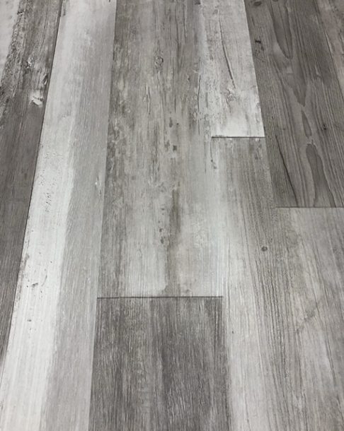 Vinyl Plank Flooring With Attached Underlayment - Home Improvement 1-2-3 1