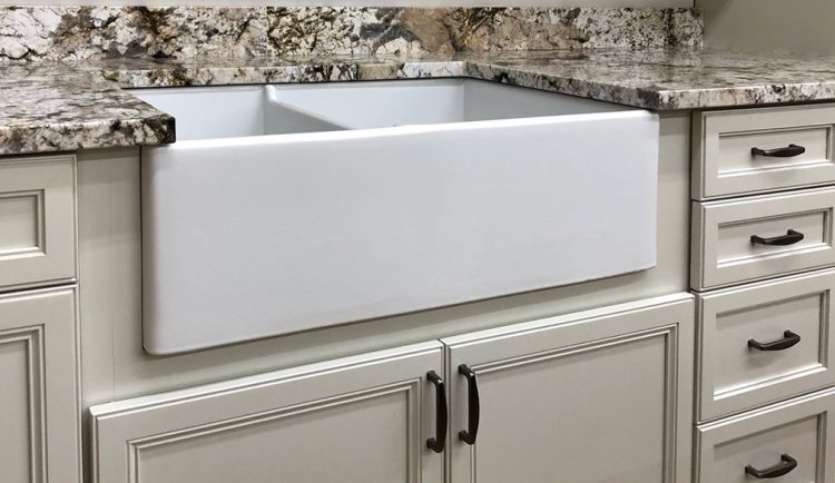 White Apron Sink