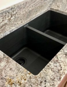 Black Quartzite Sink
