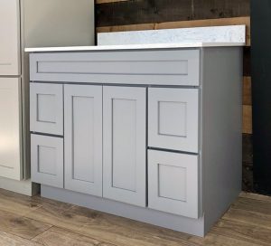 Pacific Gray bath vanity