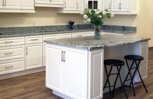 can a kitchen island be longer than cabinets