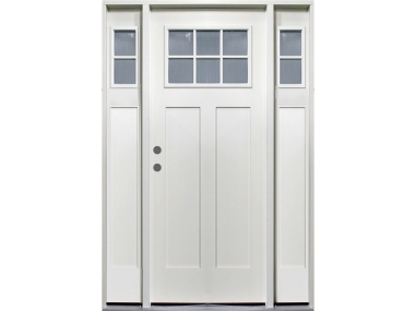 Craftsman 6-Lite White Door $1,425