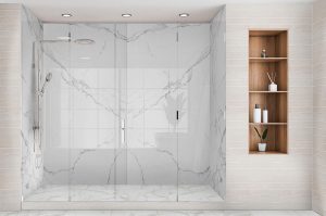 Glacier Pearl Porcelain Shower Panels