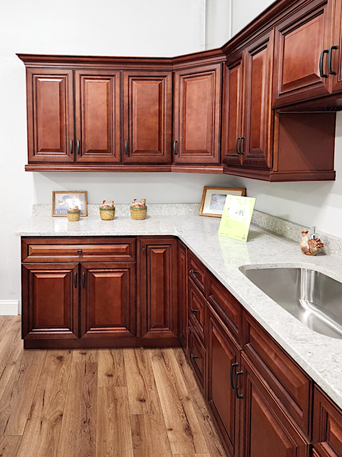 cherry wood kitchen
