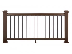Vintage Lantern Transcend Transcend railing kit with round balusters