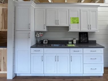 Arcadia White Kitchen Cabinet Display – Max Deal Special Buy $2,199 (plus tax)