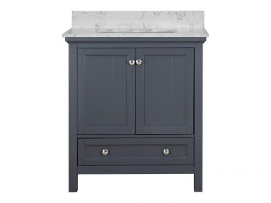 Cunningham 30 Inch Bathroom Vanity in Harbor Blue