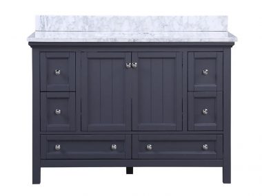 Cunningham 48 Inch Bathroom Vanity in Harbor Blue